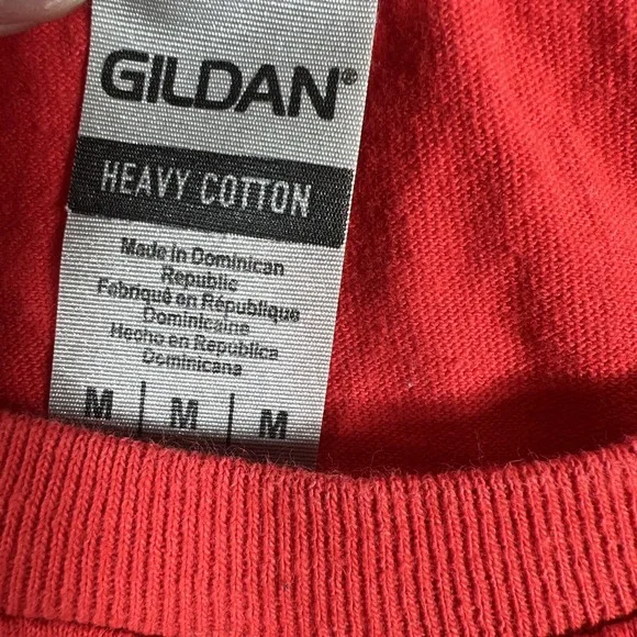 CHICK-FIL-A Red I LOVE CFA Genuine T Shirt Women's Medium M - Picture 8 of 9